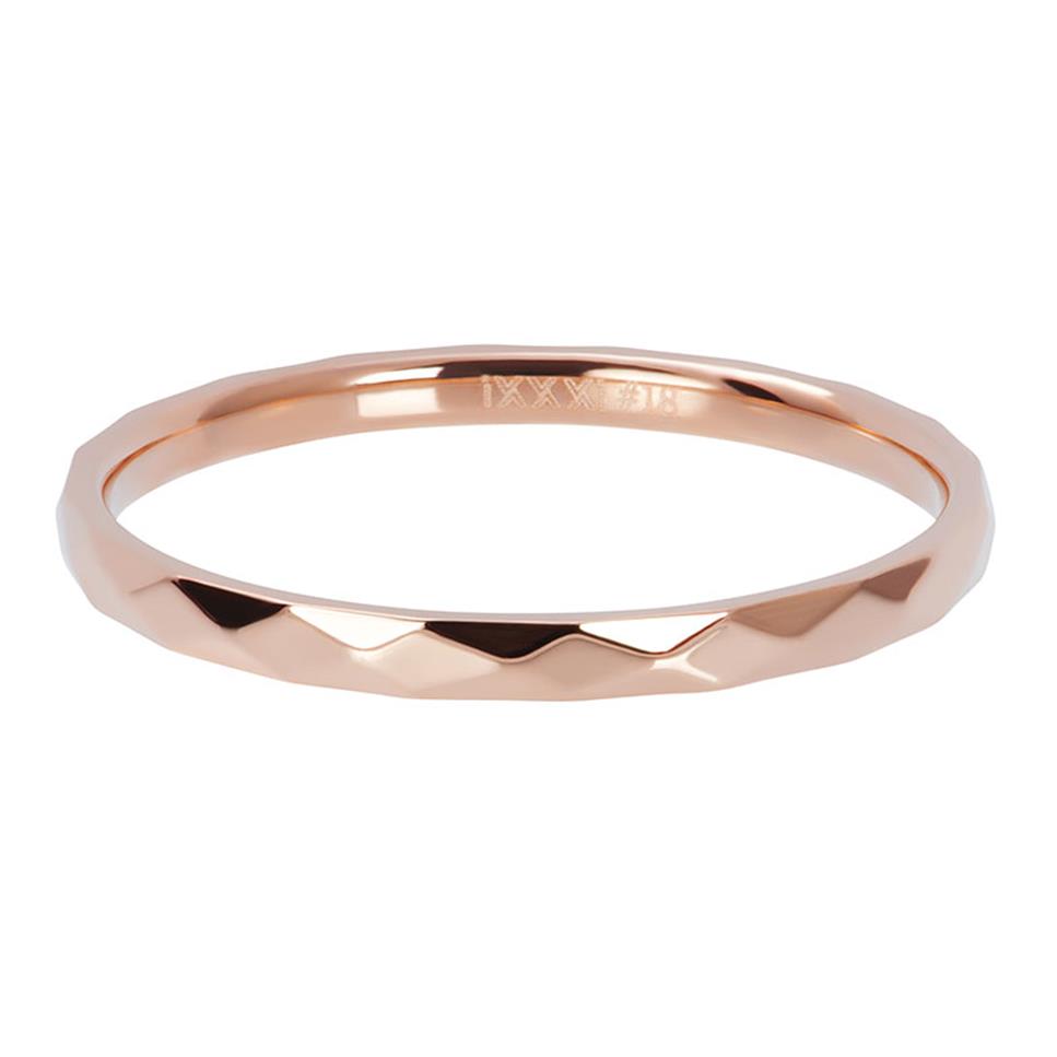 Anneau Recouvrant 2mm ROSE GOLD - 05 ( Bar à Bagues)