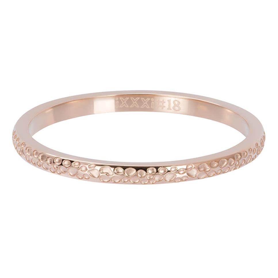 Anneau Recouvrant 2mm ROSE GOLD - 011 ( Bar à Bagues)