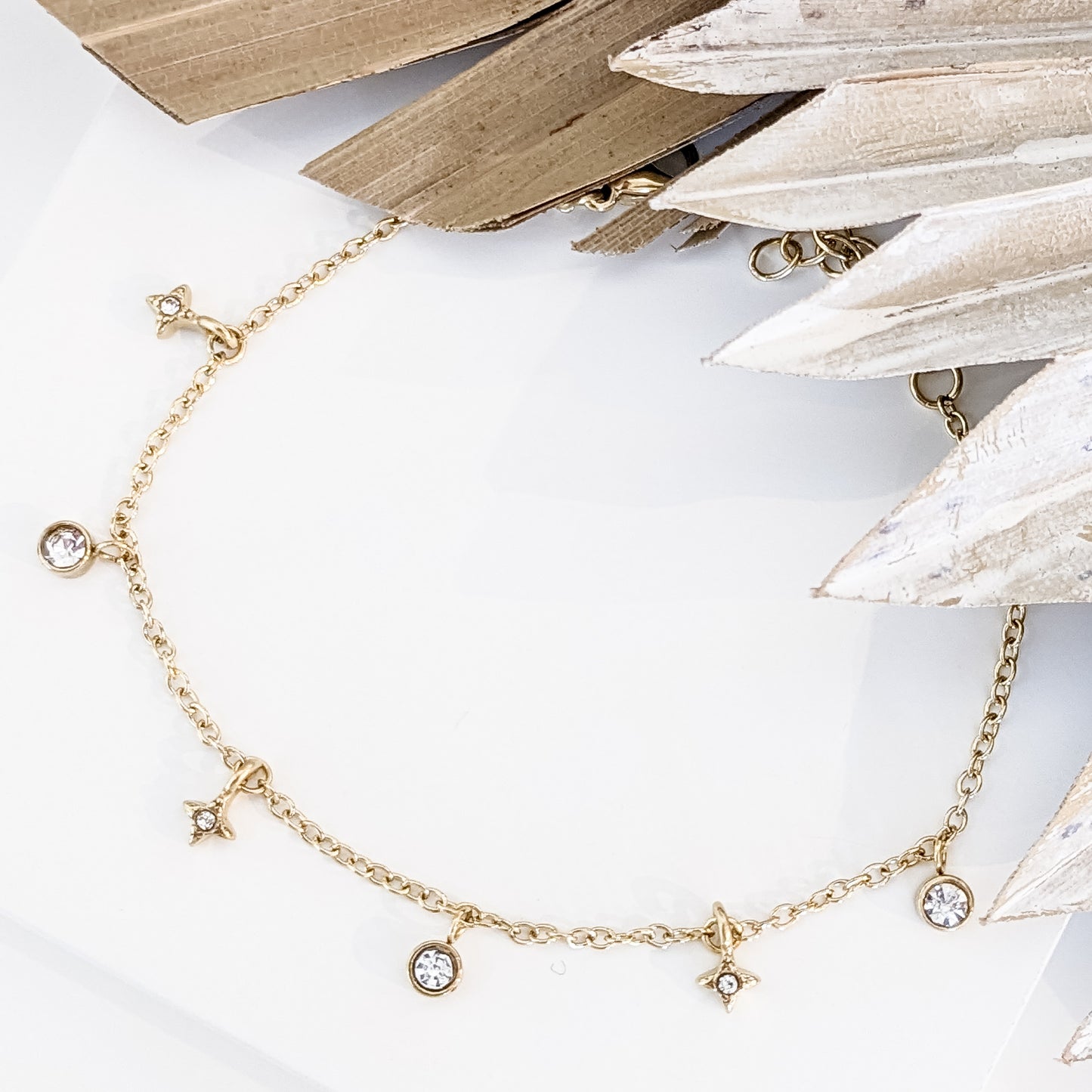 Bracelet "Star Pampilles" Acier inoxydable 316L & Zirconiums