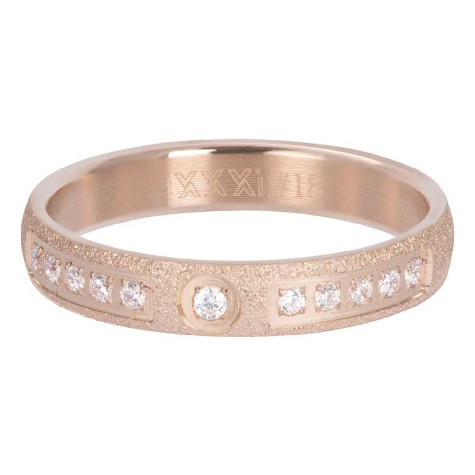 Anneau Recouvrant 4mm ROSE GOLD - 012 ( Bar à Bagues)