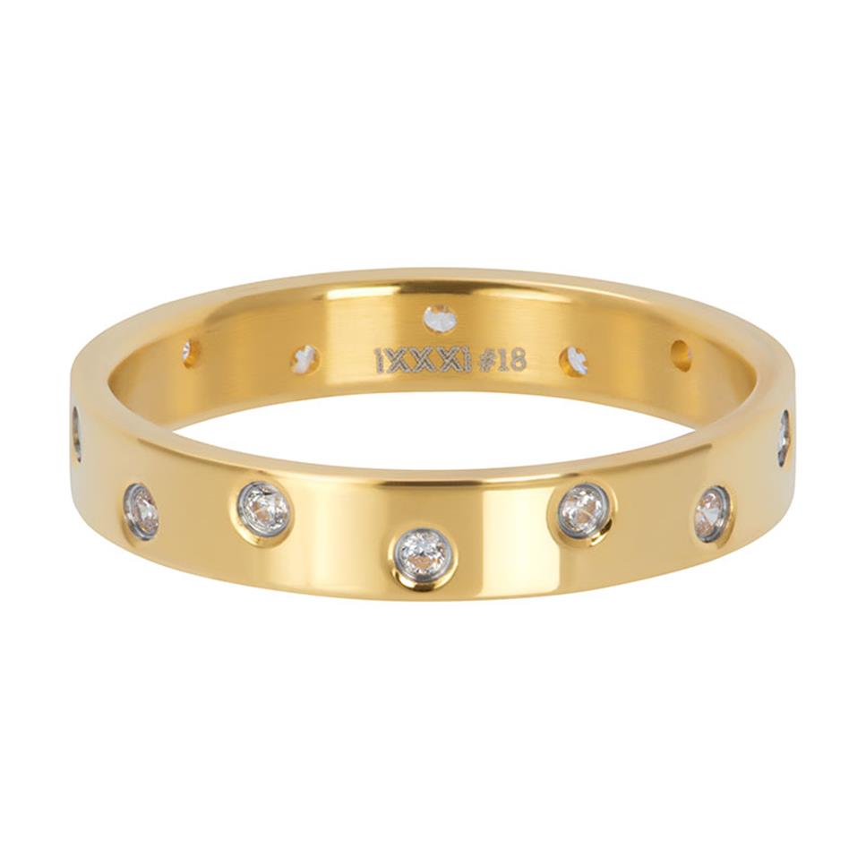 Anneau Recouvrant 4mm OR - 08 ( Bar à Bagues)
