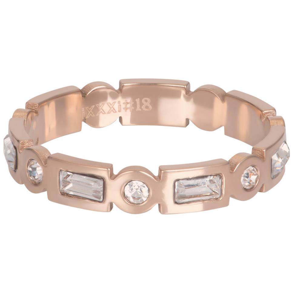 Anneau Recouvrant 4mm ROSE GOLD - 09 ( Bar à Bagues)