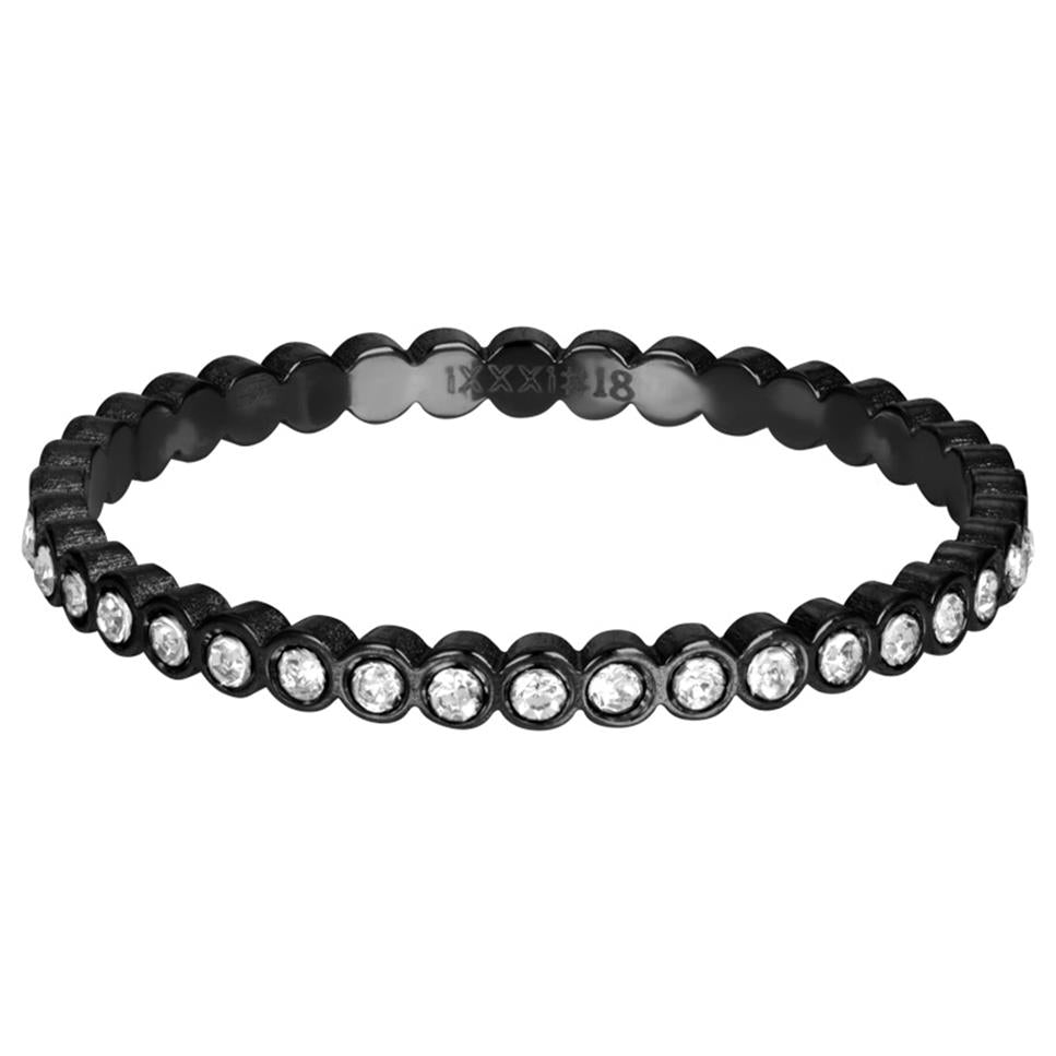 Anneau Recouvrant 2mm NOIR - 09 ( Bar à Bagues)