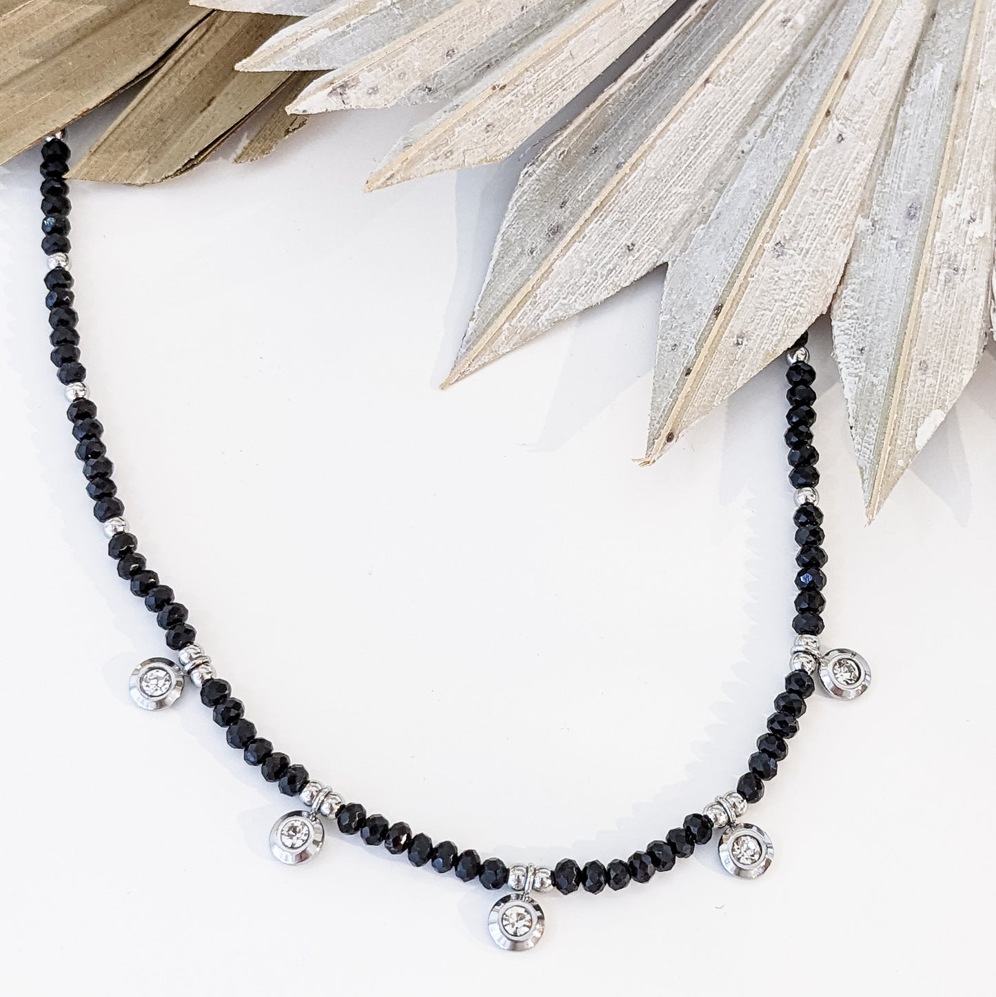 Collier " Facettes & Zircons "